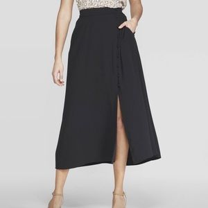A New Day Mid-Rise Button Front Maxi Skirt - XXL